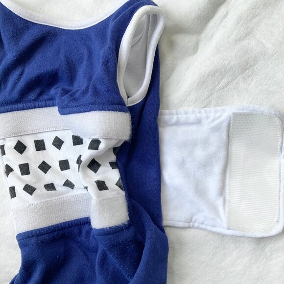 🪴5/$30 Nanit 3-6 Months Breathing Wear Sleeping Bag Blue Sleep Sack - Picture 6 of 6